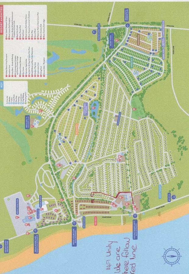 149 Holiday Resort Unity 3 Bedroom Passes Included Brean Eksteriør billede